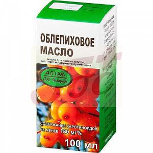 Облепиховое масло 100мл фл арт.68504
