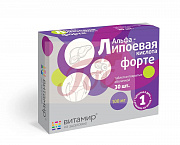 Альфа-липоевая к-та Форте Витамир табл 100мг 618мг №30 арт.16893801