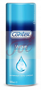 Гель-смазка Contex Wave увлажн 100мл арт.10018301